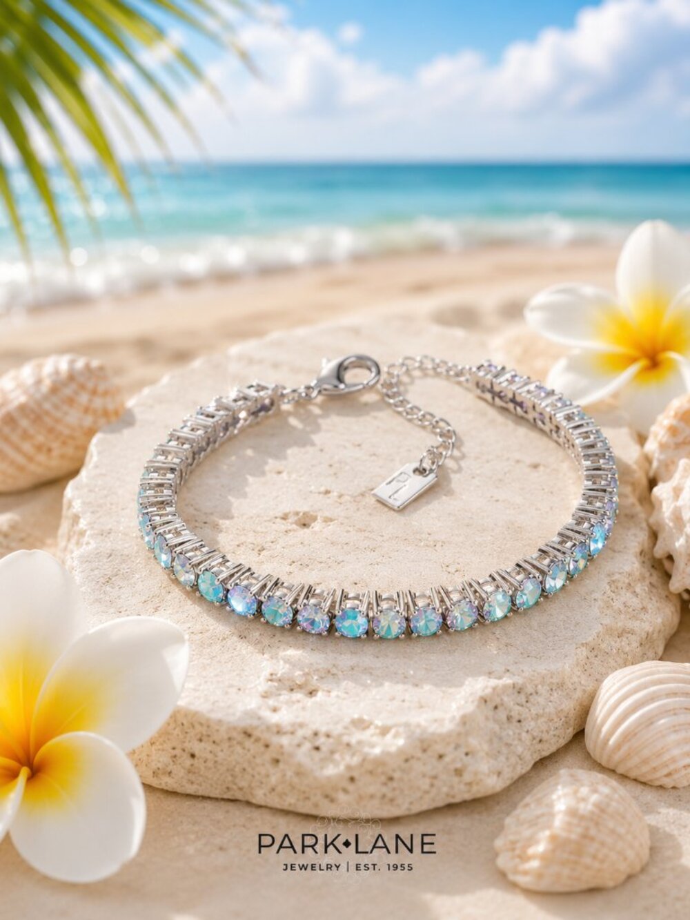 Park Lane Mermaid Micro Impression Tennis Bracelet - Picture 5 of 6